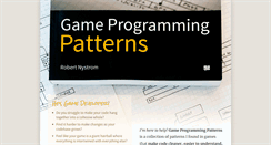 Desktop Screenshot of gameprogrammingpatterns.stuffwithstuff.com